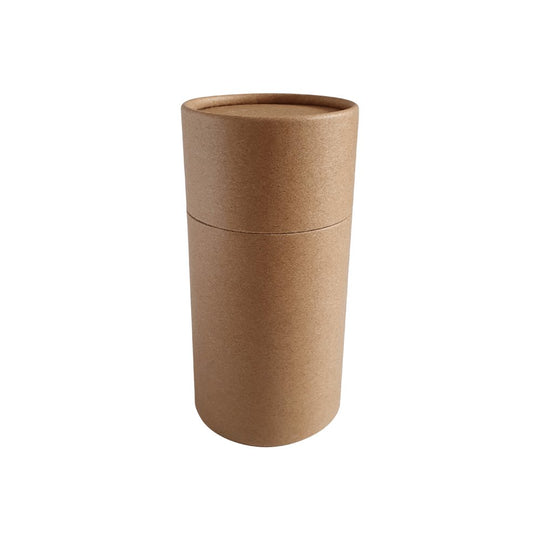 Cardboard Tubes in Matt Black, Matt White or Brown Kraft C063112K - Tinware Direct