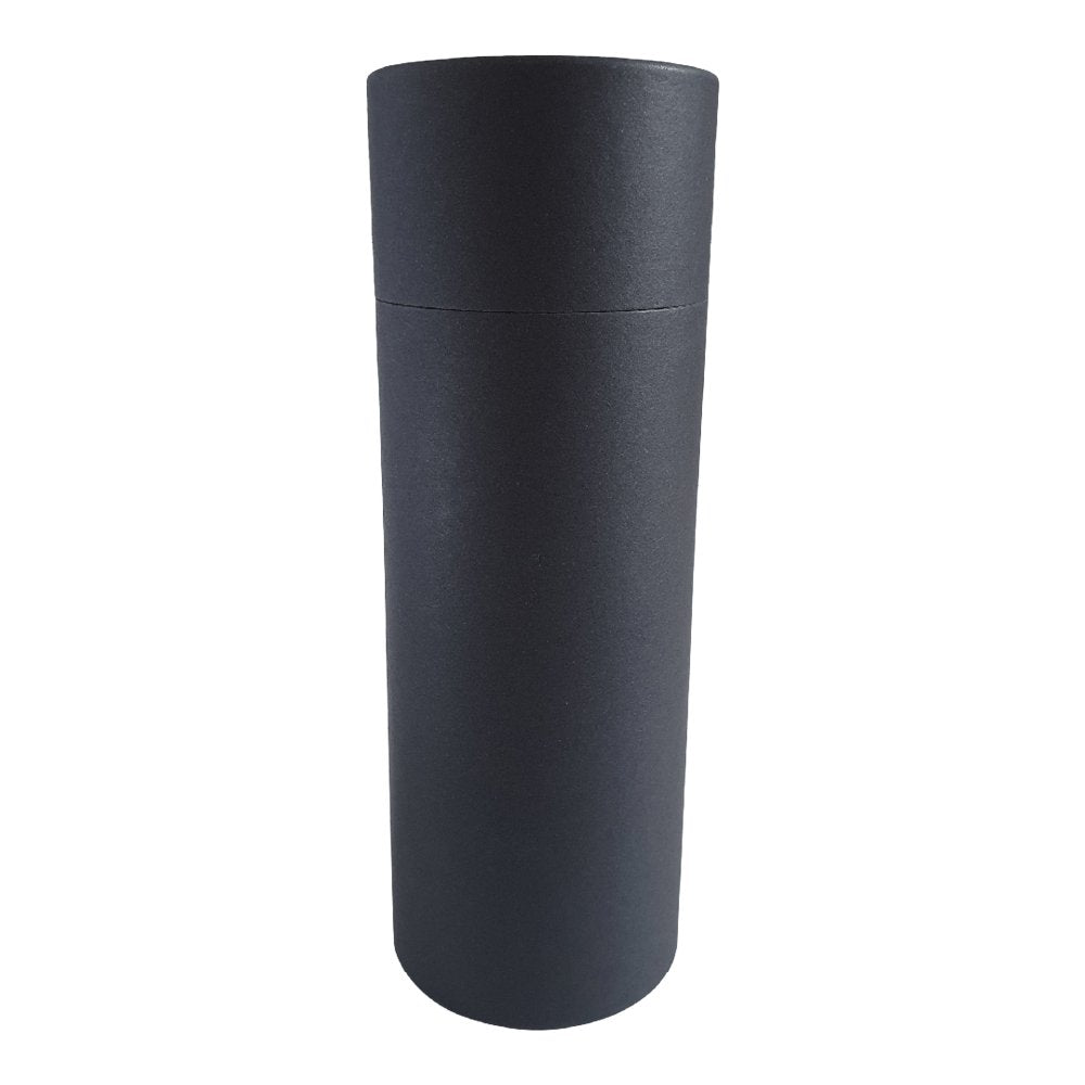 Cardboard Tubes in Matt Black, Matt White or Brown Kraft C063168B - Tinware Direct