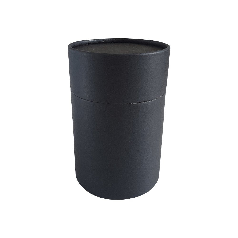 Cardboard Tubes in Matt Black, Matt White or Brown Kraft C083112B - Tinware Direct