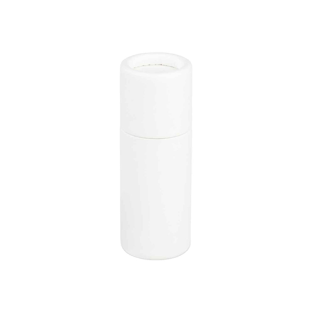 white cardboard push up tube SKU CODE: C925075W