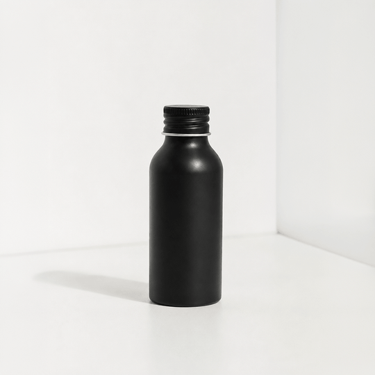 Limited Edition: Black Gloss Aluminium Bottles | Eksklusiv finish