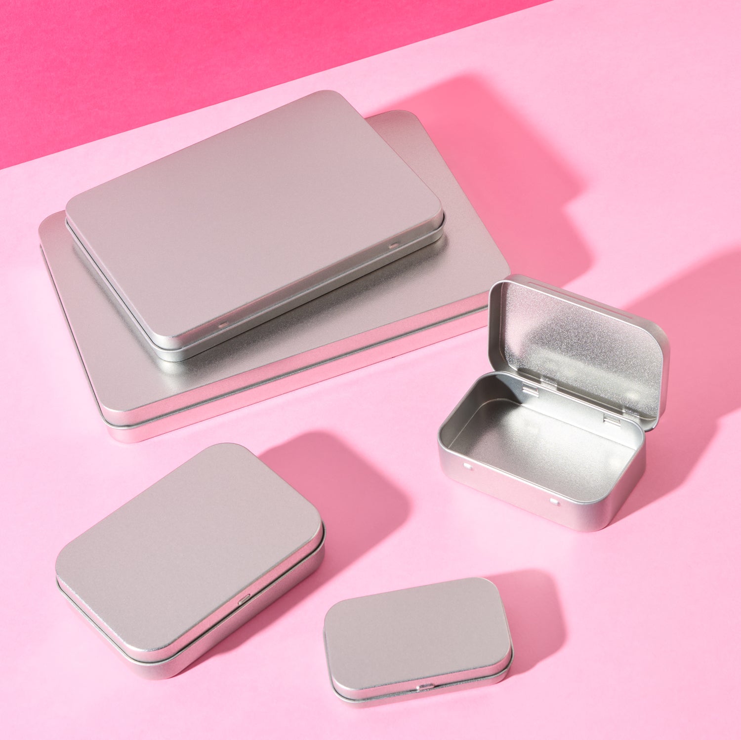 Rectangular Metal Stationery Boxes | Food Safe | Tinware Direct ...