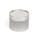 Silver Round Seamless Slip Lid Tin Boxes T0706 - Tinware Direct