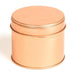 Round Welded Side Seam Tin in Red, Gold, Silver, Rose Gold Or Black T0879 - Tinware Direct