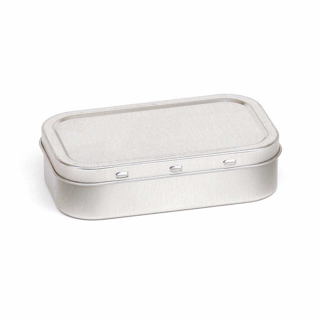 Silver or Gold Rectangular Tins T2105 - Tinware Direct