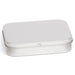 Silver Rectangular Hinged Stationery Tins T4007 - Tinware Direct